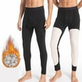 thumbnail image 1 of Men's Autumn And Winter Thick Pile Patch Thermal Pants Leggings Knee Pads Pants Big Mens Thermals Women Thermal Underwear Bottom Thermal Leggings Mens Silk Thermals Thermal Base Layer Men Winter, 1 of 6