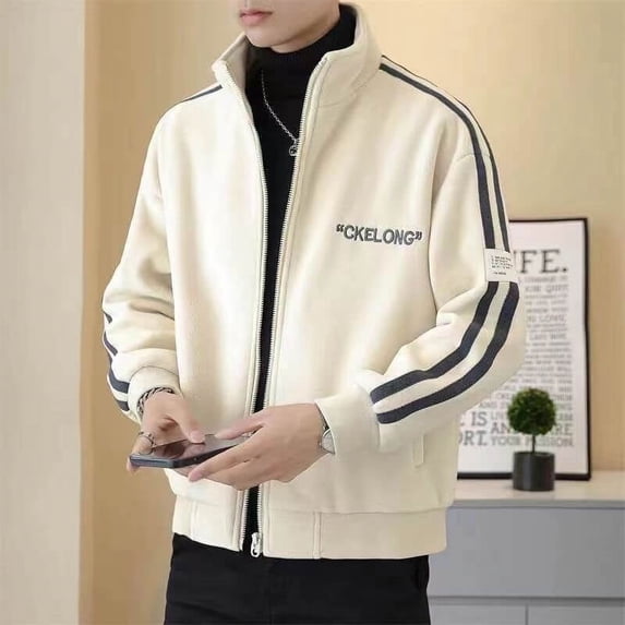 Men's Autumn/Winter Thickened Warm Polar Fleece Jacket