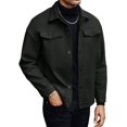 thumbnail image 1 of Men's Autumn Winter Woolen Jacket Casual Business Short Trend Coat, 1 of 6