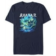 thumbnail image 1 of Men's Avatar: The Way of Water Ilu Logo Graphic Tee Navy Blue X Large, 1 of 5