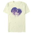 thumbnail image 1 of Men's Avatar: The Way of Water Neytiri and Jake Sully Watercolor Heart  Graphic Tee Beige Small, 1 of 4