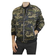 Mens Aviator Bomber Flight Jacket