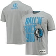 thumbnail image 1 of Men's BALL'N Heathered Gray Dallas Mavericks Since 1980 T-Shirt, 1 of 3