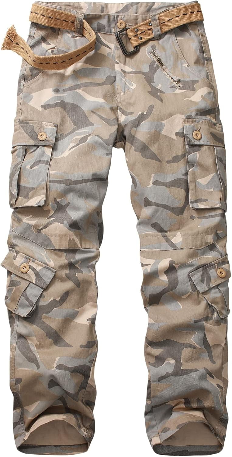 Men's BDU Casual Military Pants, Tactical Wild Army Combat ACU - Want