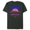 thumbnail image 1 of Men's Back to the Future Retro Sunset  Graphic Tee Black 3X Large, 1 of 5