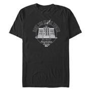 Mens Back to the Future Save The Clock Tower Graphic T-Shirt