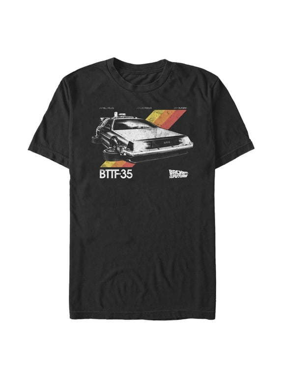 Men's Back to the Future The DeLorean Graphic T-Shirt
