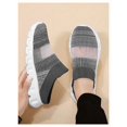 thumbnail image 1 of Men's Backless Slip‑on Mule Walking Shoes, Knit Mesh Casual Slide Footwear With Segmented Grooved Outsole for Daily Leisure, 1 of 5