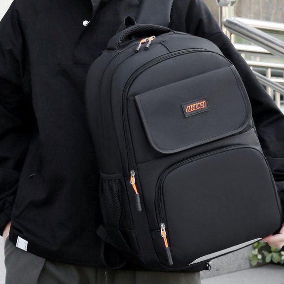 Men's Backpack Advanced Sense Business Large Capacity Multi-function,Black