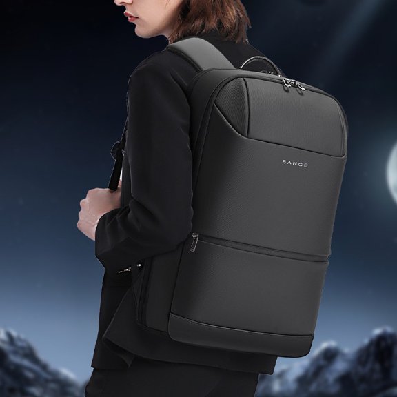 Men's Backpack Business Multifunction Waterproof,Black