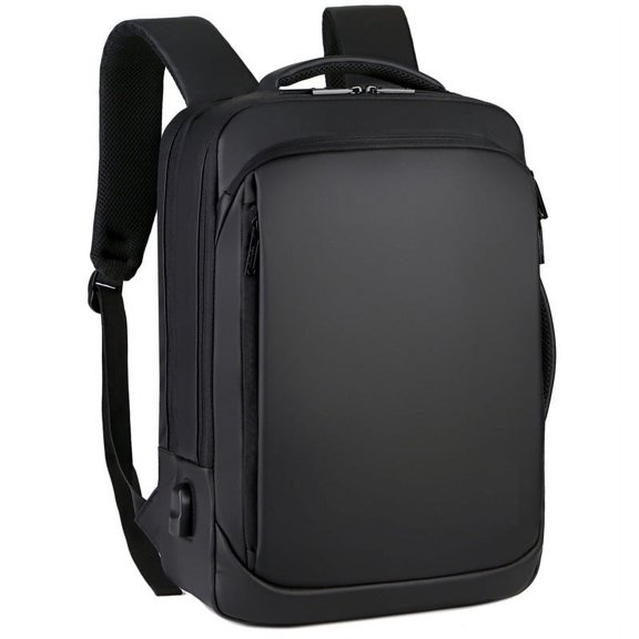 Men's Backpack Business USB Waterproof Simple Backpack,16inch