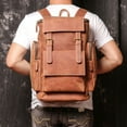 thumbnail image 1 of Men's Backpack Crazy Horse Leather, 1 of 2