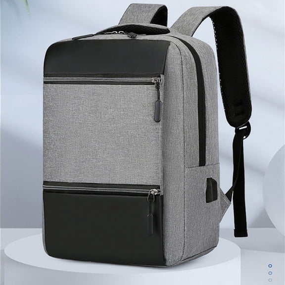 Men's Backpack Large Capacity Business Casual Computer Bag,Blue
