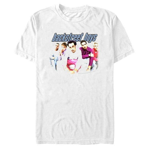 Men's Backstreet Boys Fisheye Group Shot Graphic T-Shirt