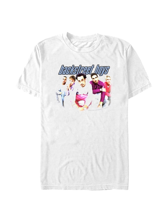 Men's Backstreet Boys Fisheye Group Shot Graphic T-Shirt