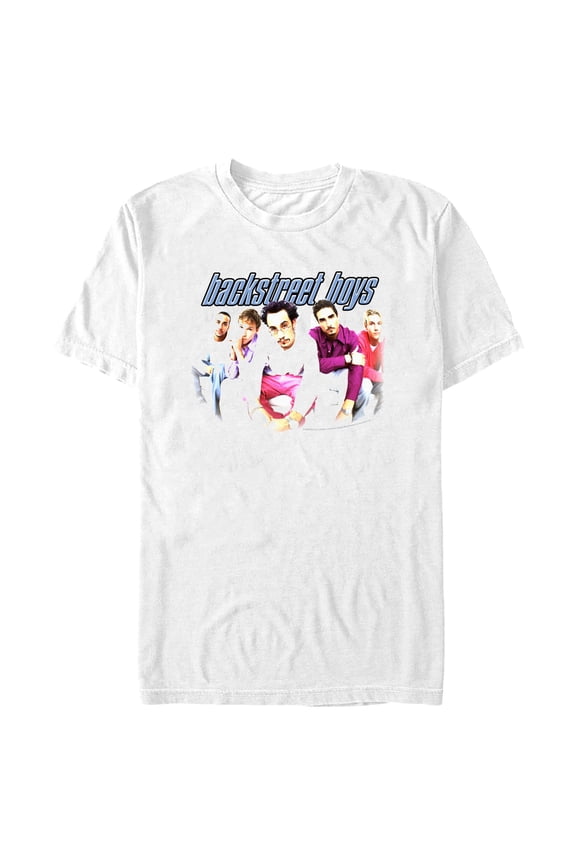 Men's Backstreet Boys Fisheye Group Shot Graphic T-Shirt