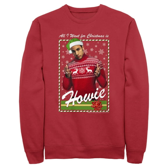 Men's Backstreet Boys Howie All I Want for Christmas Sweatshirt
