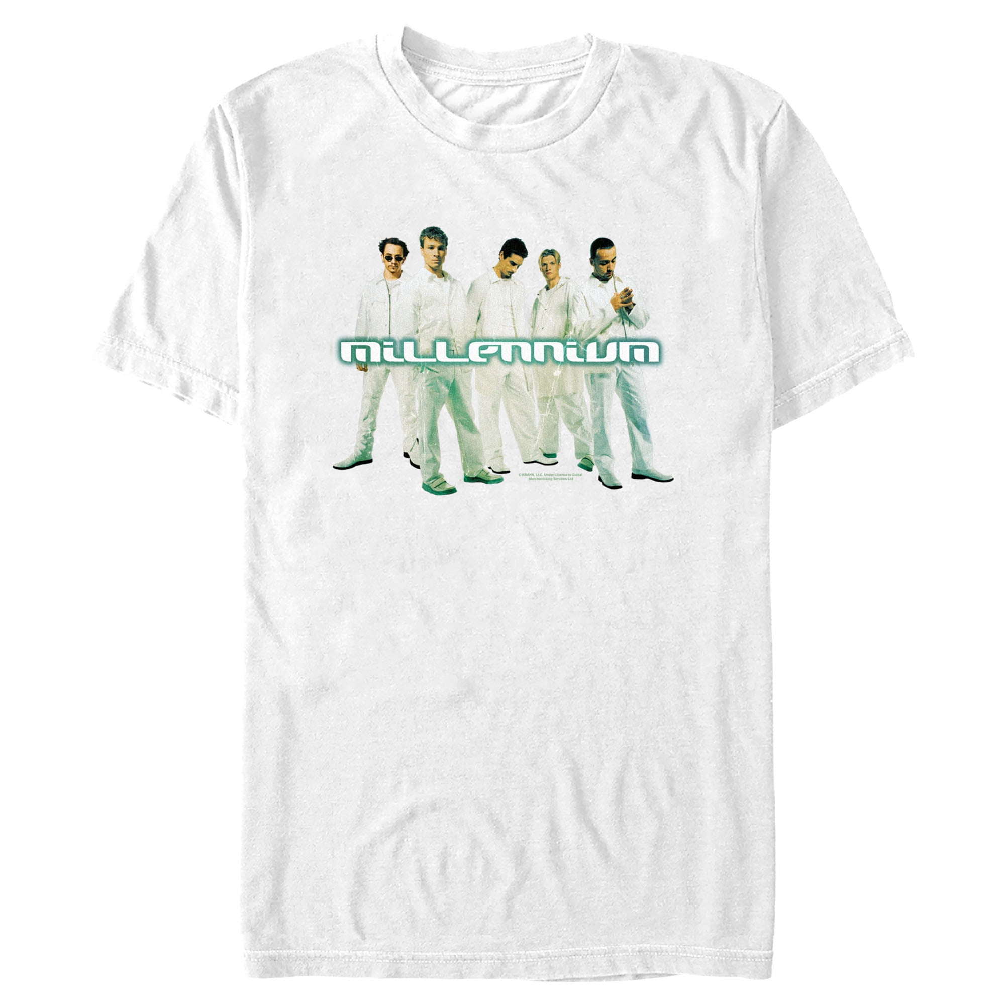 Men's Backstreet Boys Millennium Album Cover Graphic T-Shirt