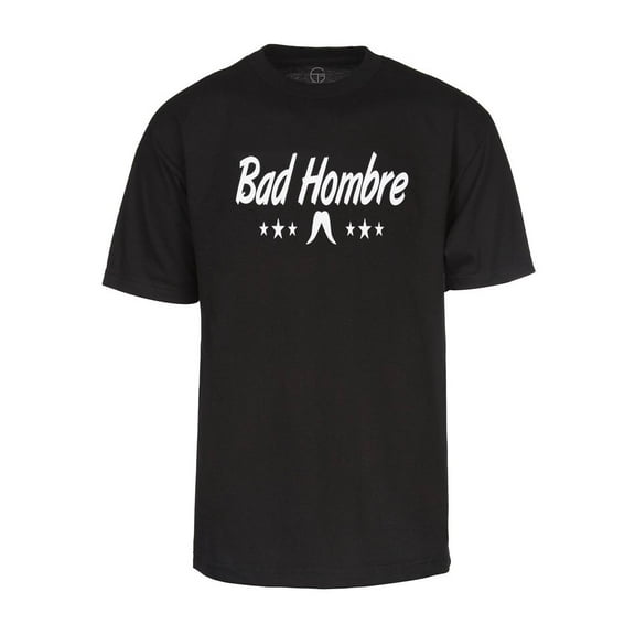 Men's Bad Hombre Short Sleeve T-Shirt Black - Black, Large