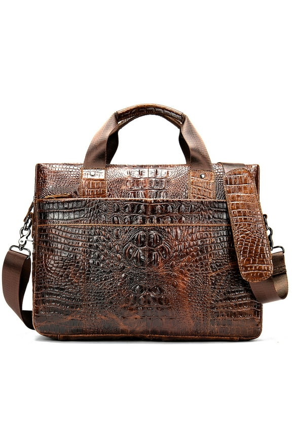 Men's Bag Genuine Leather Briefcase Bag for Men Laptop Bag Messenger Leather Bag Business Bag Document Bag Handbag A10