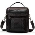thumbnail image 1 of Men's Bag Genuine Leather Crossbody Bags for Men Messenger Bag Men Leather Designer Men's Shoulder Bags Male Handbag, 1 of 6