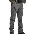 thumbnail image 1 of Men's Baggy Cargo Pants Trendy Parachute Pants - Loose Fit, Adjustable Drawstring, Pockets, Streetwear/ Hop Style, 1 of 3