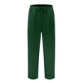 thumbnail image 1 of Men's Baggy Pants Wide Leg Drawstring Waist Loose Sweatpants with Pockets, 1 of 8