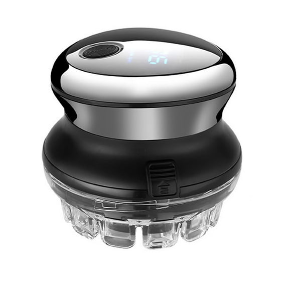 Men's Bald Hair Clipper Round Portable Waterproof Rechargeable