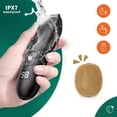 thumbnail image 1 of Men's Ball Trimmer - IPX7 Waterproof Body Hair Trimmer with Ceramic Blade for Groin & Pubic Hair Grooming, 1 of 5