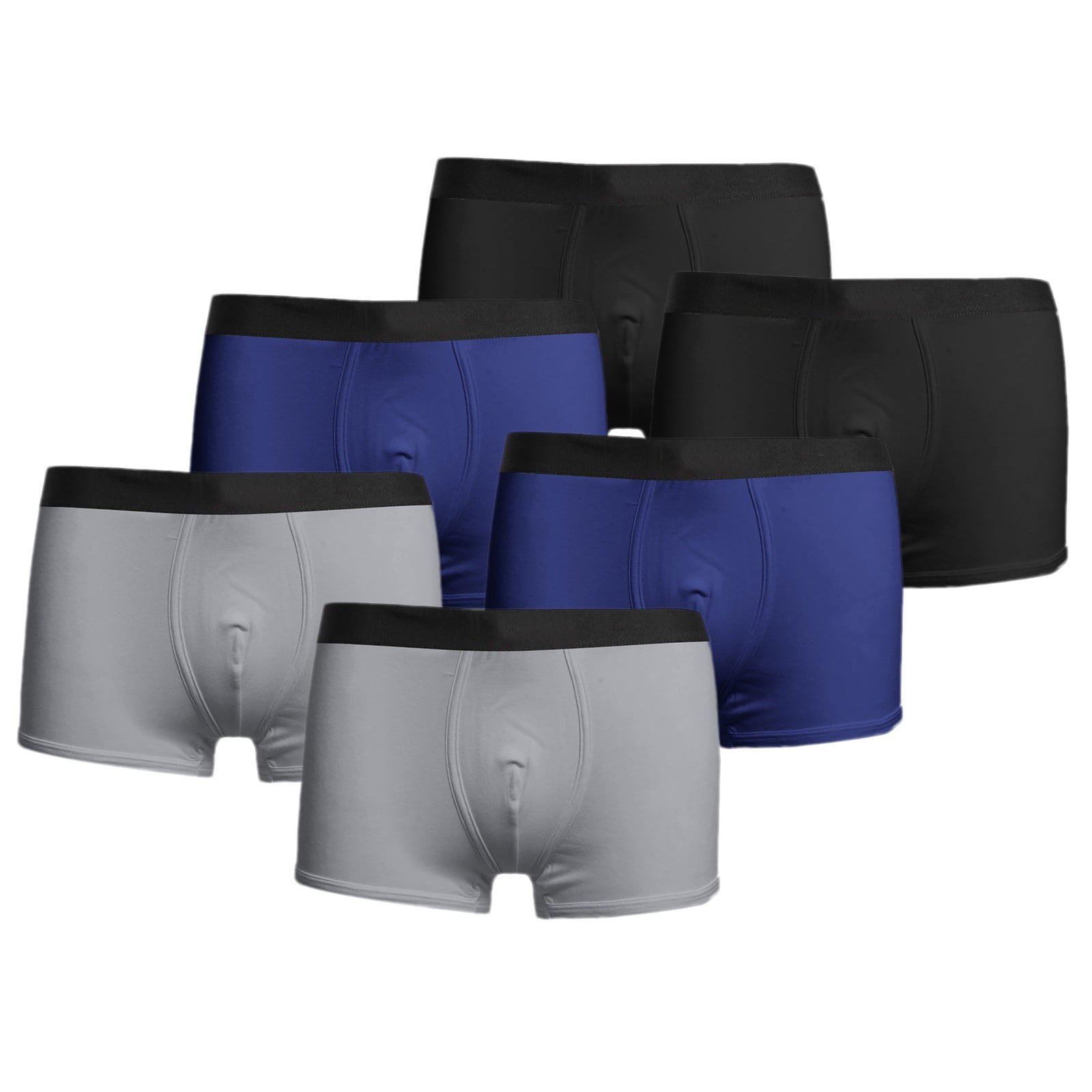 Men's Ball Underwear Pouch Boxer Briefs Mid Rise Jockstrap Bulge