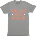 thumbnail image 1 of Men's Baller Born And Raised Printed Graphic Slogan Fresh Money T-Shirt, 1 of 4