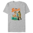 thumbnail image 1 of Men's Bambi Retro Poster  Graphic Tee Athletic Heather 2X Large, 1 of 5