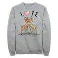 thumbnail image 1 of Men's Bambi Valentine's Day Bambi and Faline Love  Sweatshirt, 1 of 4