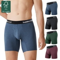 New U.S. Polo Assn 4-Pack Stretch Boxer Briefs -Size M