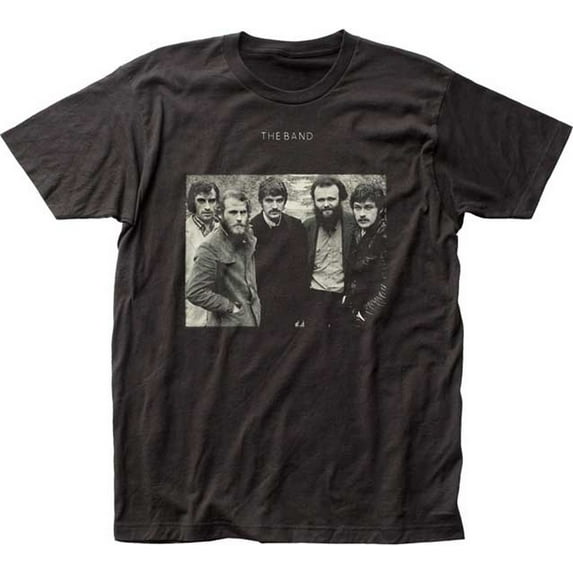Men's Band The Band Slim Fit T-shirt Large Coal