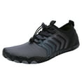 thumbnail image 1 of Men's Barefoot Shoes Mens for Wide Foot Mens Wide Toe Box Barefoot Shoes Mesh Breathable Zero Drop Minimalist Summer Walking Sneakers Zapatos Casuales para Hombre, 1 of 9