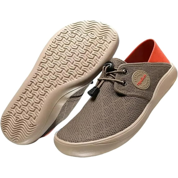 Men's Barefoot Shoes Wide Toe Box Zero Drop Minimalist Trail Running Shoes - Gym Training Shoes for Hiking Walking Water