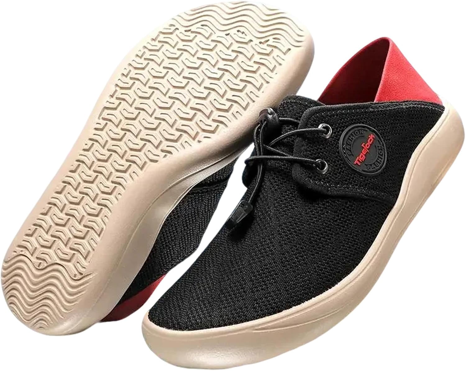 Men's Barefoot Shoes Wide Toe Box Zero Drop Minimalist Trail Running Shoes - Gym Training Shoes for Hiking Walking Water