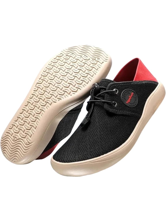 Men's Barefoot Shoes Wide Toe Box Zero Drop Minimalist Trail Running Shoes - Gym Training Shoes for Hiking Walking Water