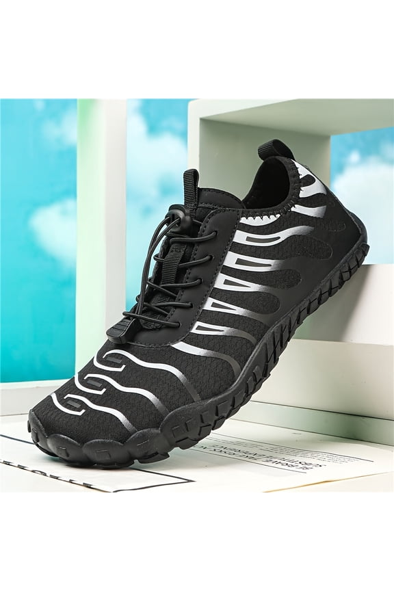 Mens Barefoot Training Shoes Lightweight Breathable Non Slip Cross Training Sneakers for Squats Treadmill Gym Fitness Walking and Indoor Outdoor Workouts