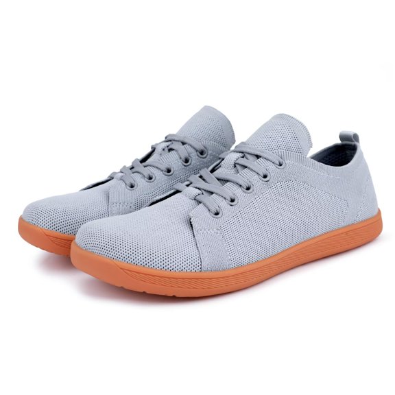 Men's Barefoot Wide Toe Shoes, Minimalist Anti Slip Walking Shoes, Lightweight Off-Road Barefoot Sneakers for Men, Suitable for Daily Wear in Nature Sports and Hiking Trips