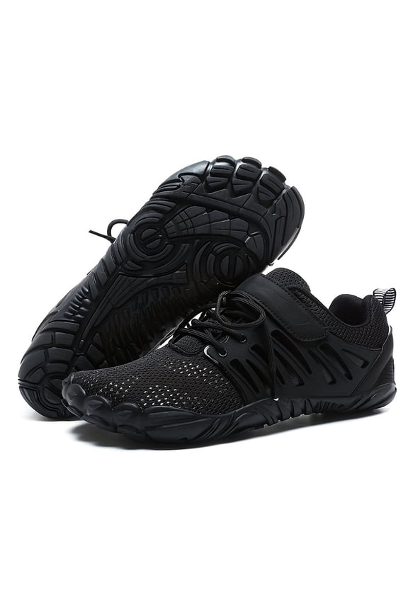 Men’s Barefoot Zero Drop Shoes Wide Toe Box Minimalist Cross Training Sneakers for Gym Workout Weightlifting Running Water Sports Lightweight Non Slip Athletic Footwear