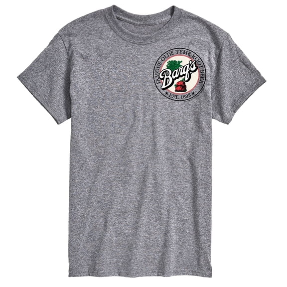 Barq's - Iconic Drinks & Beverages - Famous Olde Tyme Root Beer Stamp - Men's Short Sleeve Graphic T-Shirt