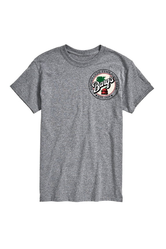 Barq's - Iconic Drinks & Beverages - Famous Olde Tyme Root Beer Stamp - Men's Short Sleeve Graphic T-Shirt