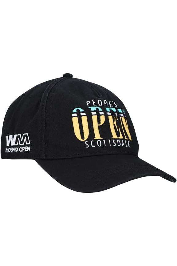 Men's-Barstool Golf Black WM Phoenix Open Roscoe Adjustable Hat