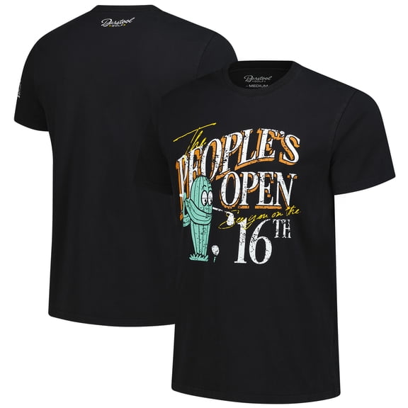 Men's-Barstool Golf  Black WM Phoenix Open T-Shirt