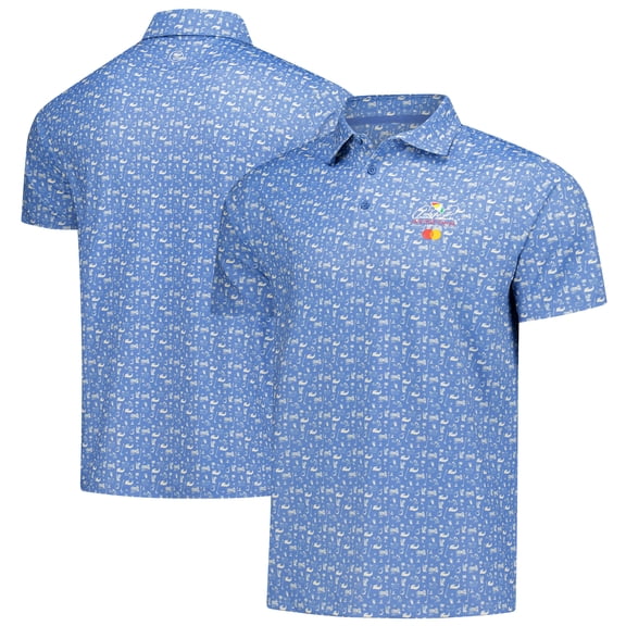 Men's Barstool Golf Blue Arnold Palmer Invitational Bay Hill Printed Polo