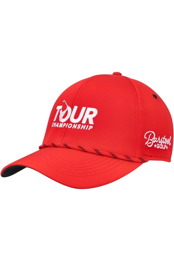 Men's Barstool Golf Red TOUR Championship Retro Adjustable Hat