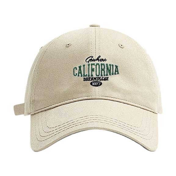 Men’s Baseball Cap Adjustable Snapback Trucker Hat for Travel Letter Embroidered Baseball Cap Unisex Casual Streetwear Hat For Outdoor Wear Flattering Face Framing Design