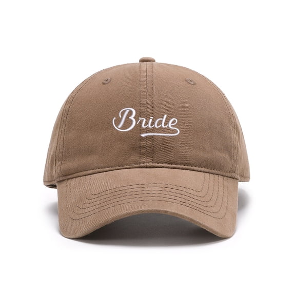 Men's Baseball Caps Embroidered Bride Wedding Party Washed Cotton Vintage Dad Caps